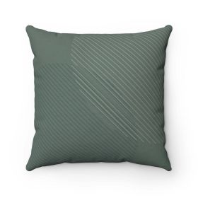 Abstract Dark Green Design Cushion Home Decoration Accents - 4 Sizes - 18" x 18"