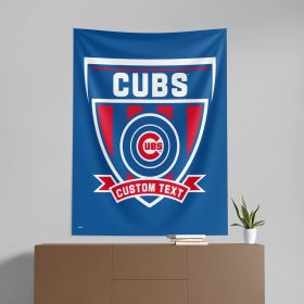 [Personalization Only] Official MLB Cubs - Allegiance Printed Personalized Wall Hanging